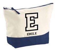 Pochette Emile Lettre Sport | Grand Format | Idée Cadeau Prénom Style Basket Université Anniversaire Oncle Parrain Beau Papa Collègue Départ Retraite Noël