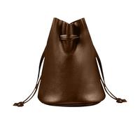 Pochette en cuir avec cordon de serrage - Pochette en cuir noir | Petit cadeau, sacs transparents à bonbons, sacs à cordon noir, PU pour hommes et femmes pour dés, pierres, objectifs d'appareil photo