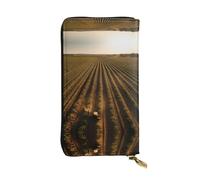 Pochette en cuir motif Land of Hope (19,1 x 10,4 cm) - Porte-monnaie pour clés