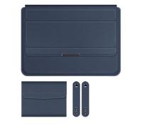 Pochette en cuir PU for ordinateur portable, pochette for tablette, adaptée à Samsung Galaxy Tab S9 / Plus/Ultra 2023, pochette universelle avec support pliable(Dark Blue,S9 Ultra 14.6inch)