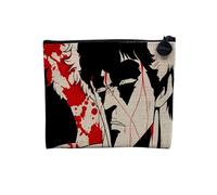 Pochette en Lin - Ken Survivant De L Enfer en Sang Manga Fist of The North Star Okuto No Ken - Trousse Maquillage en Toile Aspect Lin - Porte Monnaie - 15 x10 cm