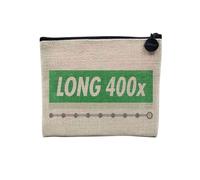 Pochette en Lin - Long 400x Crypto Currency Trading Blockchain Finance Business Bitcoin Humour - Trousse Maquillage en Toile Aspect Lin - Porte Monnaie - 15 x10 cm