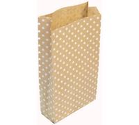 Clairefontaine Pochettes kraft 394111C - 50 pochettes 24x35+6 cm motif fleurs blanc
