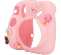 Pochette en silicone pour appareil photo instantané,Etui en silicone pour appareil photo instantané,Etui pour Instax Mini 7 Plus,Pochette en silicone pour appareil photo Mini 7 Plus,Etui de protection