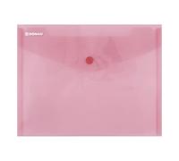Pochette Enveloppe DONAU Fermeture Bouton PP C5 180 Microns Rouge / / Type-Enveloppe/Type-Avec Fermeture Bouton/Index-B.d. / Matériau-PP/Couleur-Rouge/Format-C5 / épaisseur (mm)-180µm