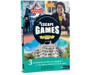 Pochette Escape game Espagnol Perrine Chupin (Auteur), Marion Roy (Auteur), Isabel Santos (Auteur)