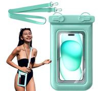 Pochette étanche pour téléphone - Pochette étanche IPX8 pour téléphone portable avec cordon, accessoire de natation transparent pour croisière