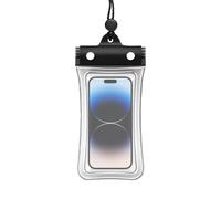 Pochette étanche pour téléphone portable, étui transparent pour écran tactile, sac étanche universel avec fermeture sécurisée et cordon pour une protection complète du téléphone pendant la natation