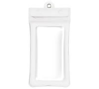 Pochette Étanche Universelle pour Smartphone avec Dragonne Blanc