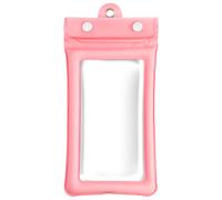 Pochette Etanche Universelle Pour Smartphone Avec Dragonne Tour de Cou Rose