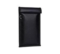 Pochette étui anti-ondes pour smartphones et équipements électroniques - Protection contre tout type de signaux : Réseau, Wifi, Bluetooth, RFID, GPS, NFC, etc - Dimensions : 17.5cm x 10.5cm - Fermetur