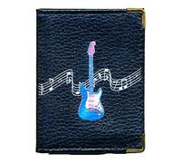Pochette Etui Porte Cartes bancaire, Credit, fidélité, Noir - pour 24 Cartes Guitare