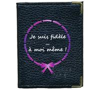 Pochette Etui Porte Cartes bancaire, Credit, fidélité, Noir - pour 24 Cartes Je suis fidele