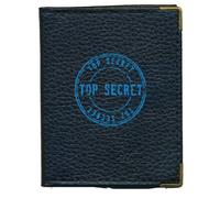 Pochette Etui Porte Cartes bancaire, credit, fidélité, noir - pour 24 cartes Top Secret