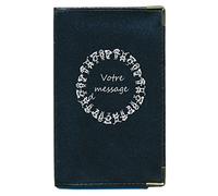 Pochette Etui Protection Porte Carte Grise - papiers Voiture - permis de Conduire A Personnaliser Cadeau Fin d'année Maitre maitresse