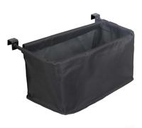 Pochette extensible pour queue de wagon, organiseur de chargement pour camping, excursions à la plage, outils de jardin, tissu résistant aux intempéries, 42 x 22 x 21 cm (noir)