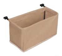 Pochette extensible pour queue de wagon, organiseur de chargement pour camping, excursions à la plage, outils de jardin, tissu résistant aux intempéries, 42 x 22 x 21 cm (kaki)