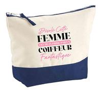 Pochette Femme déjà Prise Coiffeur | Pouch | Idée Trousse Toilette Maquillage Cadeau Anniversaire Fête Original Famille Travail Départ Collègue Retraite