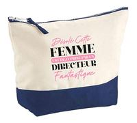 Pochette Femme déjà Prise Designer | Pouch | Idée Trousse Toilette Maquillage Cadeau Anniversaire Fête Original Famille Travail Départ Collègue Retraite