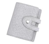 Pochette Fine Anti-Rfid Avec 30 Emplacements Pour Cartes ¿ Porte-Cartes De Crédit En Cuir Pu Durable, Disponible En Plusieurs Couleurs