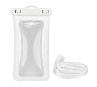 Pochette flottante étanche IPX8 pour téléphone, écran tactile, taille universelle, fenêtres transparentes, double couche en PVC, idéale pour