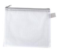 Pochette fourre-tout 17,5 x 21 cm grise