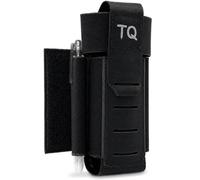 Pochette Garrot Tactique Molle avec Panneau Auto-Agrippant Amovible | Support TQ avec Porte-Stylo et Façade Découpée Laser for Ceinture, Gilet, Sac, Airsoft Entraînement Extérieur