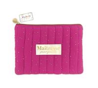 POCHETTE GAZE DE COTON MAÎTRESSE PARFAITE 24CM Rose, Fuchsia