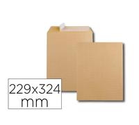 Pochette gpv kraft armé tr ès résistant 120g c4 229x324mmfermeture auto-adhésive boîte 250 unités