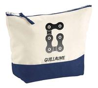 Pochette Guillaume Lettre Chaine Mécanique | Grand Format | Idée Cadeau Prénom Motard Biker Mob Anniversaire Oncle Parrain Beau Papa Collègue Départ Retraite Noël