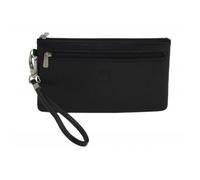 Pochette - Hexagona - 467213-noir - Cuir - Noir - 19x11x1 cm