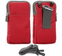 Pochette Homme Bandoulière, Pochette de Ceinture de Téléphone Portable, 6.7" Universel Smartphone Sac en Bandoulière Homme Sacs Portés Epaule Ceinture de Clip de Housse Sacoche Banane Sac de Randonnée