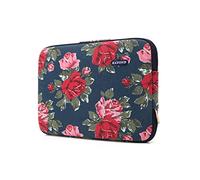 Pochette Housse de Protection pour Ordinateur 17/17.3 Pouces,Bleu Pivoine