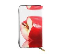 Pochette imprimée grenade (19,1 x 10,4 cm) | Portefeuille en cuir