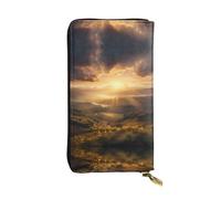 Pochette imprimée Morning Sun (19,1 x 10,4 cm) | Portefeuille en cuir