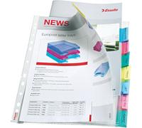 Pochette-Intercalaires 8 Touches En Polypropyl¿¿Ne Lisse - A4 - 80 ? - Transparent