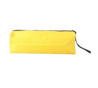 Pochette Jaune en Toile Oxford Rangement à Outils Étanche | Grosse Capacité, Fermeture Éclair, Pochette de Rangement pour Métaux, Conteneur pour Articles Divers