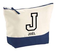 Pochette Joël Lettre Sport | Grand Format | Idée Cadeau Prénom Style Basket Université Anniversaire Oncle Parrain Beau Papa Collègue Départ Retraite Noël