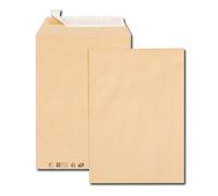 Pochette kraft gpv adhésive économique 24 260x330mm 90g sachet 25 unités