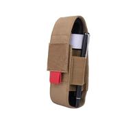 Pochette Lampe de Poche Molle, Porte-Garrot Tactique Nylon, Sac Bananes élastique Multi-usages, pour Randonnée Camping en Plein Air