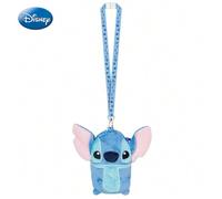 Pochette Lanière Peluche Disney Stitch Officielle - Mignon Sac de Rangement pour Téléphone à Suspendre, Thème Anime & Films, Idée Cadeau