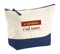 Pochette Lapero Cest Sacre - Pouch - Idée Pochette Rangement Cadeau Anniversaire Fête Original Famille Travail Départ Collègue Retraite Noël. - Bordeaux&Vert - 4-0020
