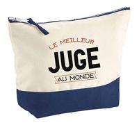 Pochette Le Meilleur Juge | Pouch | Idée Trousse Toilette Maquillage Cadeau Anniversaire Fête Original Famille Travail Départ Collègue Retraite