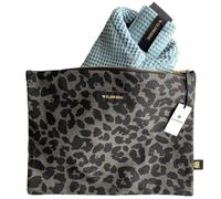 Pochette Leopard Grey