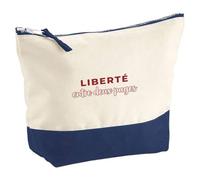 Pochette Liberte Entre Deux Pages - Pouch - Idée Pochette Rangement Cadeau Anniversaire Fête Original Famille Travail Départ Collègue Retraite Noël. - Bordeaux&Rose - 2
