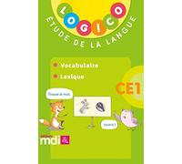 Pochette Logico Etude de la langue CE1 - Vocabulaire / Lexique