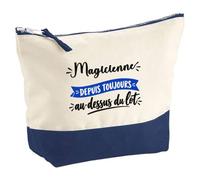 Pochette Magicienne Depuis Toujours au Dessus du Lot - Pouch - Idée Pochette Rangement Cadeau Anniversaire Fête Original Famille Travail Départ Collègue Retraite Noël.