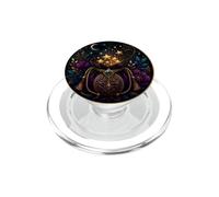 Pochette Magique étoile céleste Lune sorcière Fantaisie Mystique PopSockets PopGrip pour MagSafe