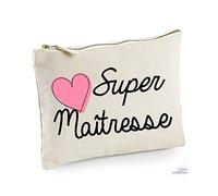 Pochette Maîtresse Angora - cadeau maîtresse original, trousse femme, idée cadeau fin d’année, merci maîtresse
