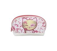 Pochette Mani The Lucky Cat - 80% polyester - 20% polyuréthane - Rose - 20 x 12 x 7 cm